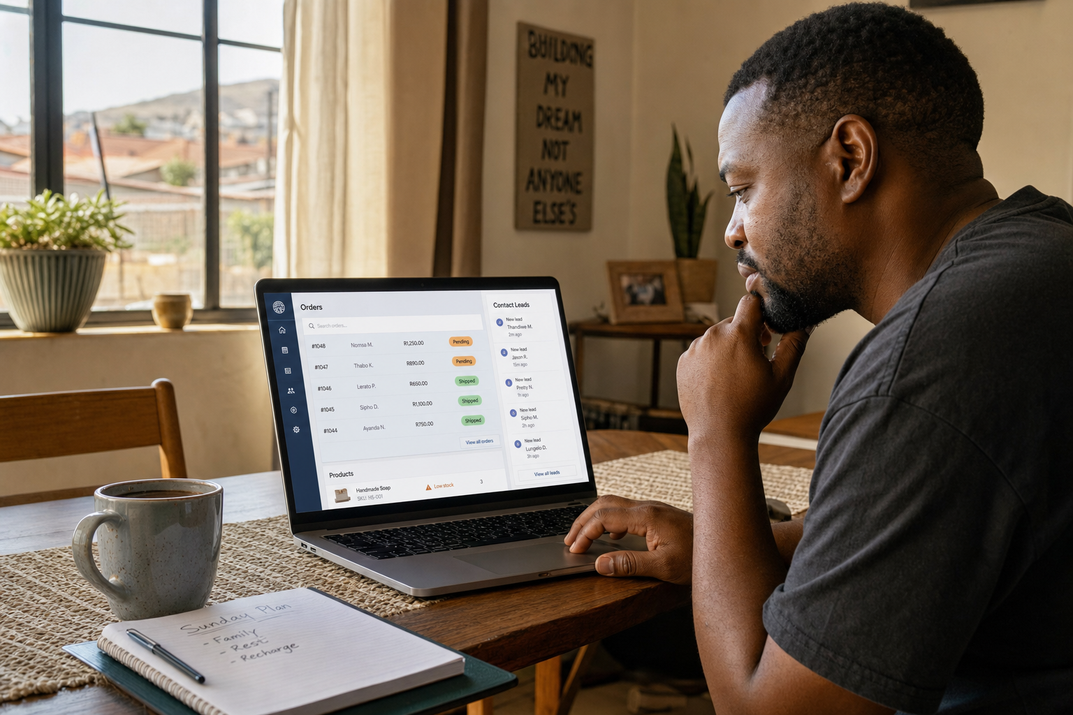 Admin dashboards are where small businesses win back their Sundays