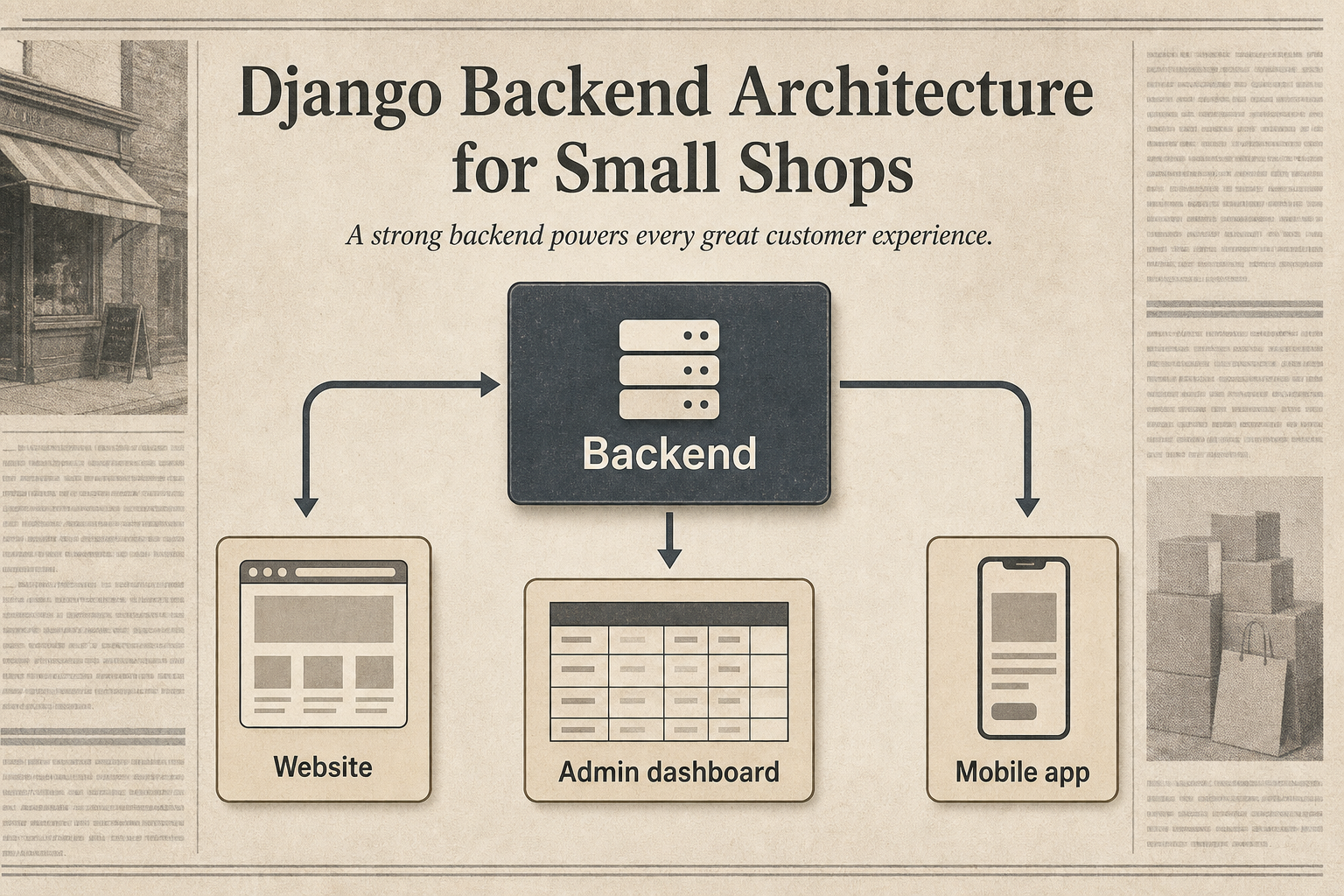 Django is boring—and that is exactly why your shop should run on it