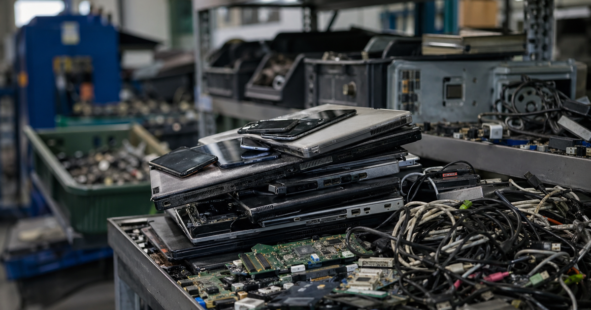 Recycling e-waste how to make a buck